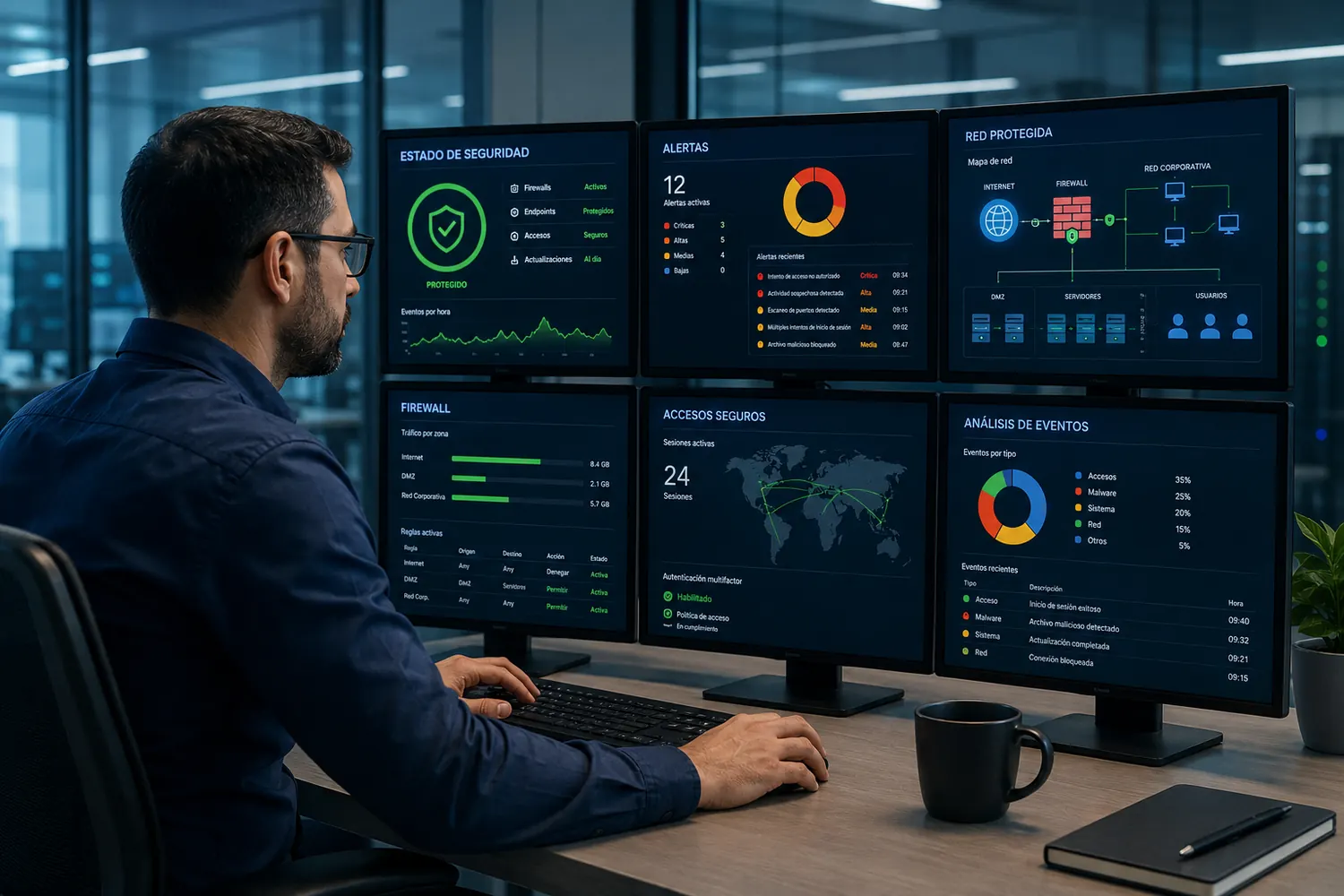 Seguridad informática empresarial